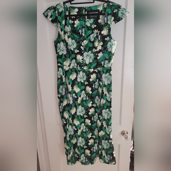 NWOT  Cecily Fit & Flare Sweetheart Dress by Maeve, Size L - Picture 4 of 6